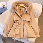 Damen warme Winterjacke