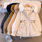 Damen warme Winterjacke