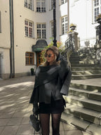 Damen Oversize Cape Mantel