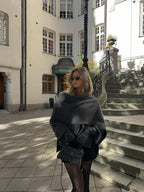 Damen Oversize Cape Mantel