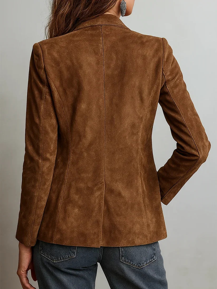 Damen Blazer mit Reverskragen