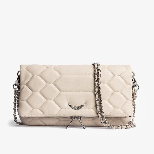 Damen elegante Pochette Handtasche mit Riemen
