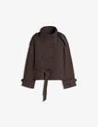 Damen Trenchcoat klassisch mit Gürtel