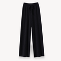 Damen weite Strickhose mit Kordelzug