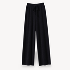 Damen weite Strickhose mit Kordelzug