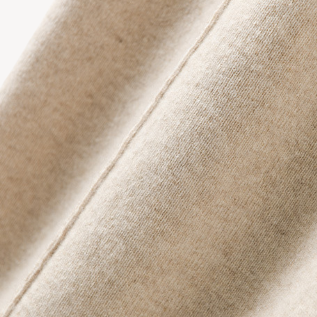 Damen weite Strickhose mit Kordelzug