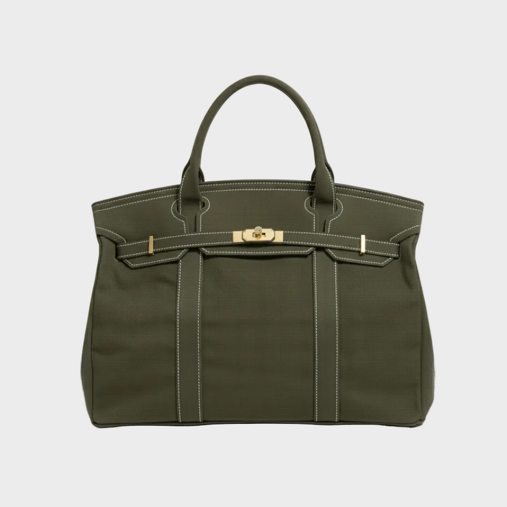 Boatkin Damen Tote Bag aus Canvas mit strukturierter Optik