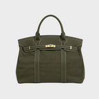 Boatkin Damen Tote Bag aus Canvas mit strukturierter Optik