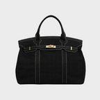 Boatkin Damen Tote Bag aus Canvas mit strukturierter Optik