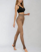 Damen Thermostrumpfhose mit Fleecefutter