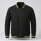 Herren leichte Übergangsjacke mit Streifen