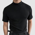 Herren T Shirt mit Stehkragen atmungsaktiv und bequem