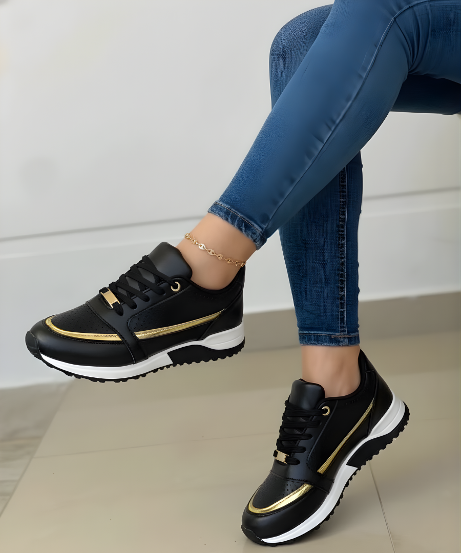 Damen Sneaker mit Gel-Dämpfung und rutschfester Sohle