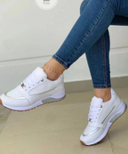 Damen Sneaker mit Gel-Dämpfung und rutschfester Sohle