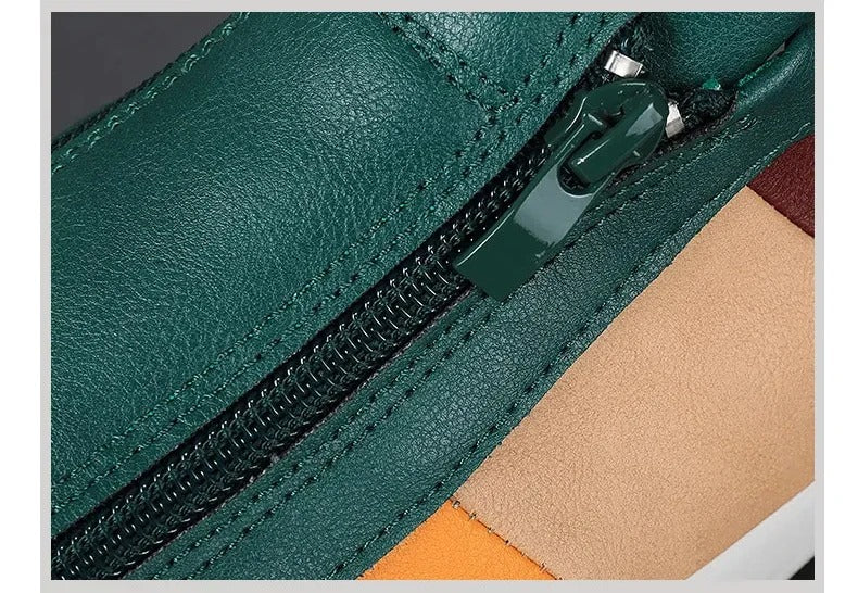 Herren Slipper-Sneaker mit Reissverschluss