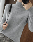 Damen Kaschmir Rollkragenpullover
