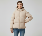 Mariette Damen Winterjacke mit Kapuze