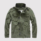 Herren Feldjacke mit Stehkragen und Taschen