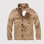 Herren Feldjacke mit Stehkragen und Taschen