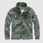 Herren Feldjacke mit Stehkragen und Taschen