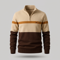 Herren Pullover mit Viertelreissverschluss