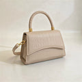 Damen Handtasche mit Griff und Schulterriemen