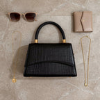 Damen Handtasche mit Griff und Schulterriemen
