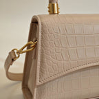 Damen Handtasche mit Griff und Schulterriemen