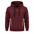 Herren Hoodie mit Reissverschluss und Fronttasche