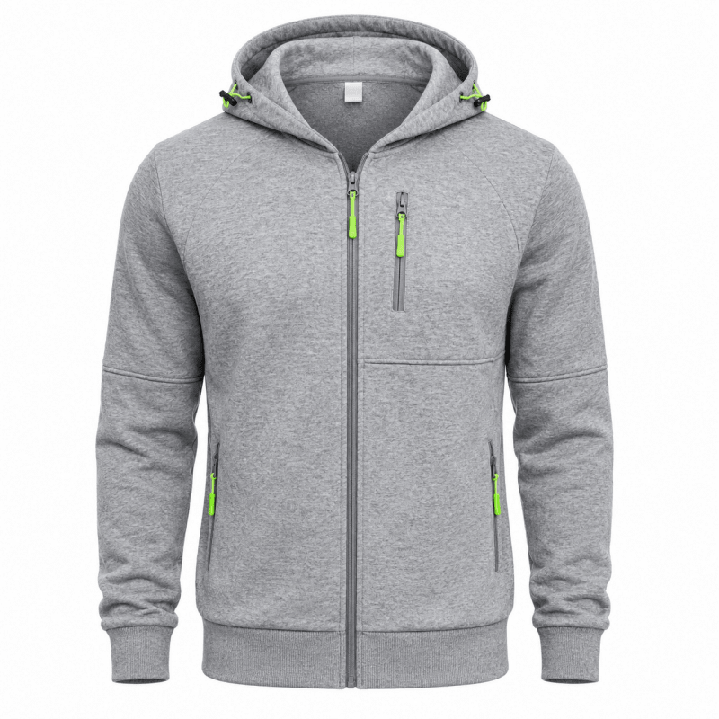 Herren Hoodie mit Reissverschluss und Kapuze
