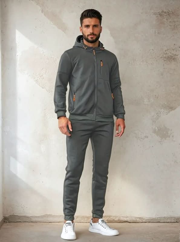Herren Hoodie mit Reissverschluss und Kapuze