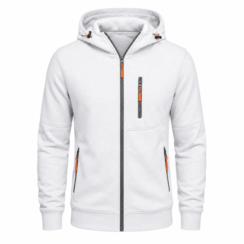 Herren Hoodie mit Reissverschluss und Kapuze