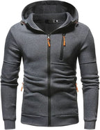 Herren Hoodie mit Reissverschluss und Kapuze