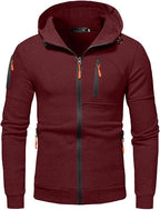Herren Hoodie mit Reissverschluss und Kapuze