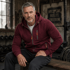 Herren Hoodie mit Reissverschluss und Kapuze