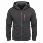 Herren Hoodie mit Reissverschluss und Kapuze