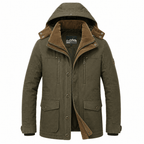 Herren Winterjacke mit abnehmbarer Kapuze