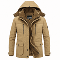 Herren Winterjacke mit abnehmbarer Kapuze