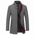 Herren Pea Coat aus Wollmischung