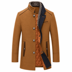 Herren Pea Coat aus Wollmischung