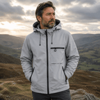 Herren Übergangsjacke wasserdicht mit Kapuze