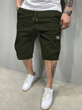 Herren Cargo-Shorts mit Kordelzug