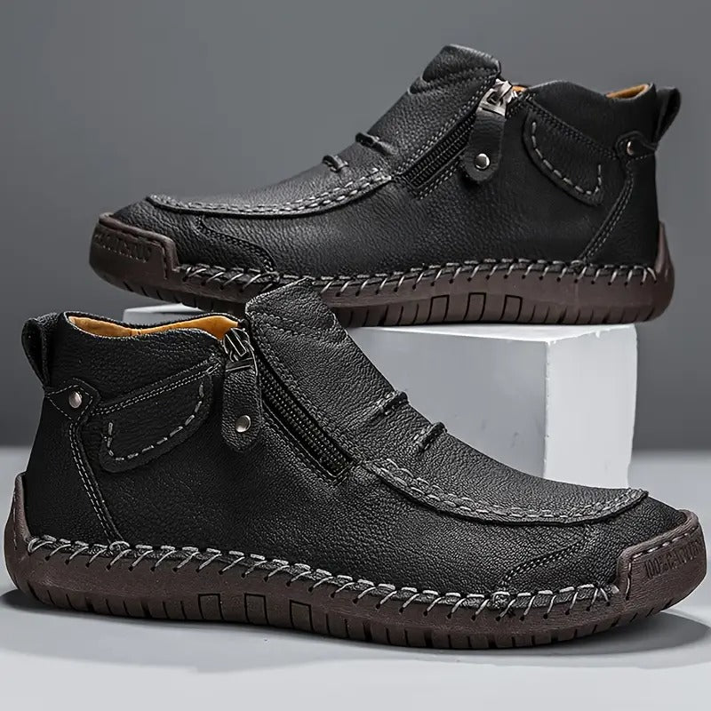 Herren Schuhe mit Reissverschluss
