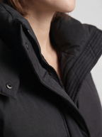 Damen Steppjacke oversize mit Kapuze