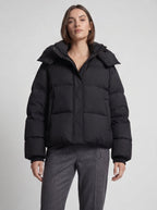 Damen Steppjacke oversize mit Kapuze