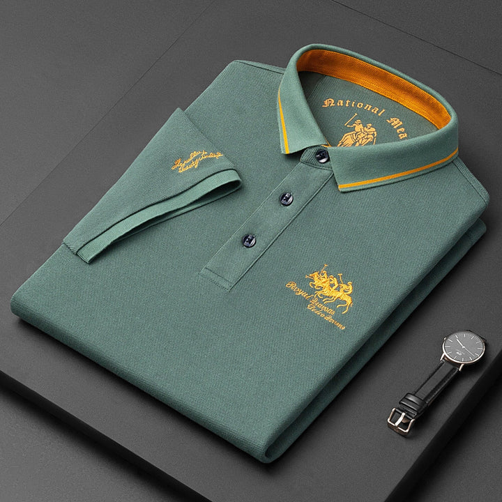 Herren Poloshirt mit kurzen Ärmeln
