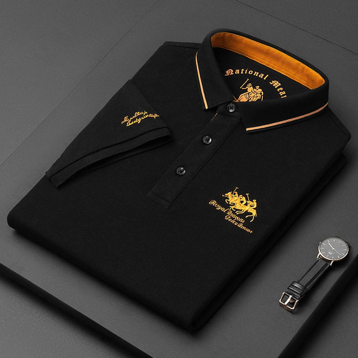Herren Poloshirt mit kurzen Ärmeln