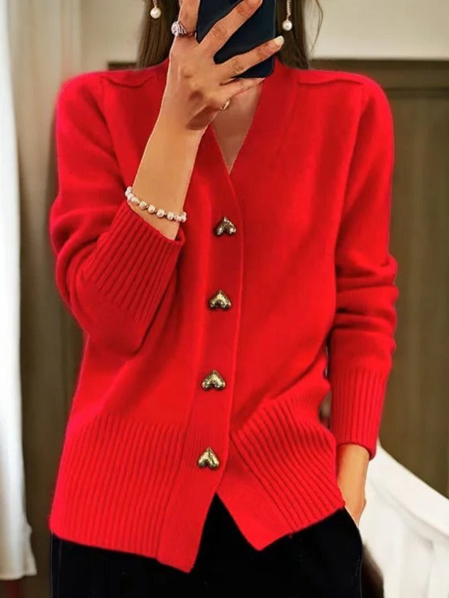 Damen eleganter warmer Cardigan