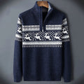 Herren Strickpullover mit Rentier-Muster