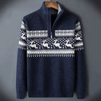 Herren Strickpullover mit Rentier-Muster